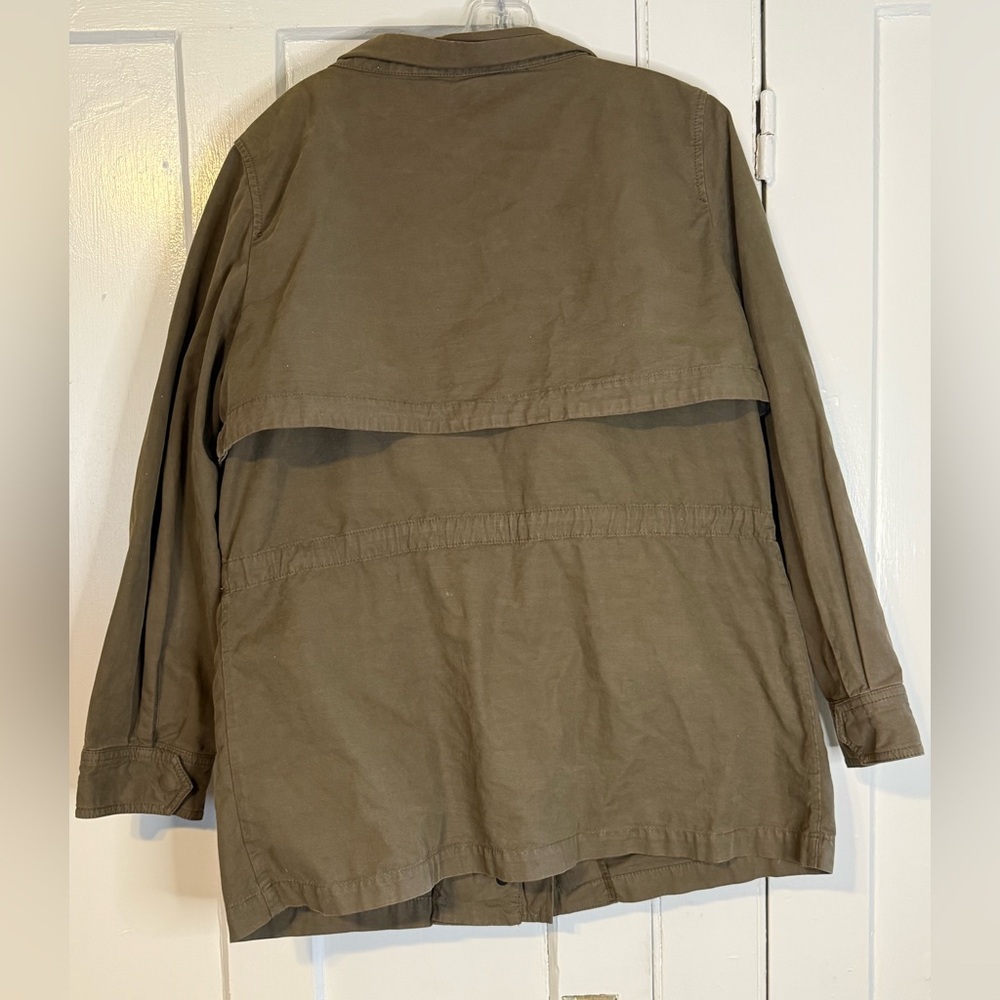 Banana Republic Women's Olive Utility Jacket - Picture 5 of 5